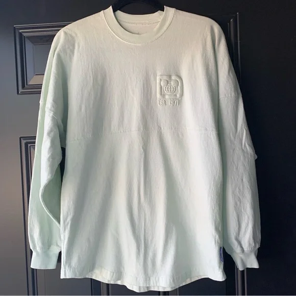 Disney Walt Disney World Spirit Jersey Neon Mint - Picture 2 of 9